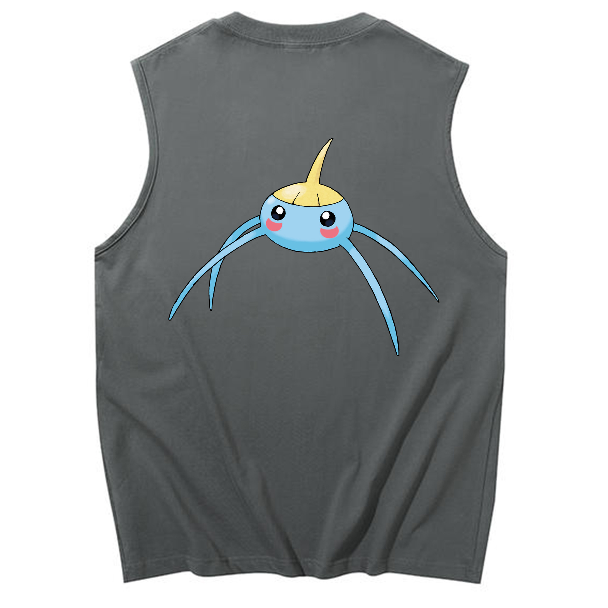 （画像用） ポケットモンスター Pokémon コットン100％タンクトップ（背面プリント）